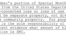 Military Special Monthly Compensation (SMC)